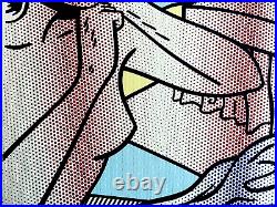 Roy-Lichtenstein Lithograph COA Original Hand-Numbered Signed Limited