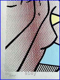 Roy-Lichtenstein Lithograph COA Original Hand-Numbered Signed Limited