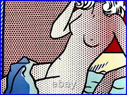 Roy Lichtenstein. Lithograph COA original signed numbered limited