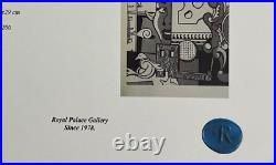 Roy Lichtenstein, Orig. Hand-signed Lithograph with COA & Appraisal of $3,500