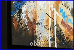 SAMANTHA ELLIS Limited Edition Print on Canvas of a Bulldog'Hard Stare' + COA