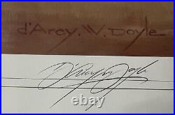 SHANE WARNE Signed Lithograph d'Arcy Doyle Limited Edition Framed COA