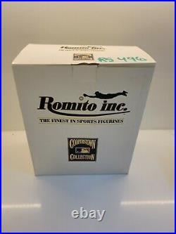 SIGNED RON SANTO ROMITO FIGURINE Limited Edition #496/500 Chicago Cubs with COA