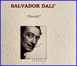 Salvador-Dali Lithograph COA original signed numbered limited Dalí