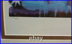 Salvador Dali Manhattan Skyline Framed Limited Edition W Coa Museum Quality