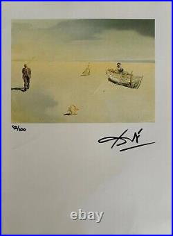 Salvador Dali, Original Hand-signed Lithograph with COA & Appraisal of $3,500