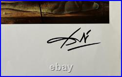 Salvador Dalí, Original Hand-signed Lithograph with COA & Appraisal of $3,500