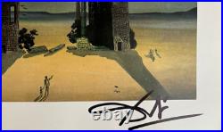 Salvador Dali, Original Hand-signed Lithograph with COA & Appraisal of $3,500