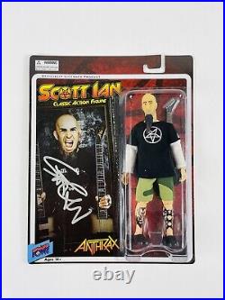 Scott Ian Autographed Signed Limited Action Figure Anthrax MOC Beckett BAS COA