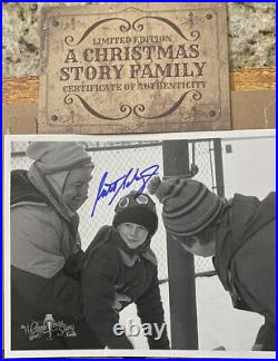 Scott Schwartz aka Flick signed A Christmas Story 8x10 photo COA Limited Edition