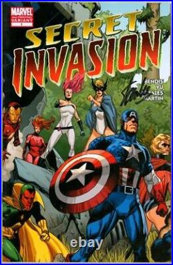 Secret Invasion #1 Dynamic Forces Signed Stan Lee Df Coa Ltd 25 Skrulls Movie