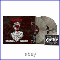 Seether SIGNED Si Vis Pacem Para Bellum Ghost Marble 2x Vinyl COA Limited 350 +