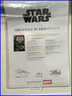Signed By Stan Lee Star Wars Limited Edition AP 16/19 Unique Item With COA