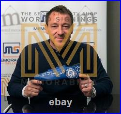 Signed John Terry Chelsea Fc Boot Framed With Proof Limited Edition AFTAL coa