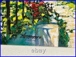 Signed Limited Edition 41/100 Framed Oil Painting HOWARD BEHRENS 1933-2014 COA