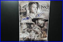 Signed Limited Poster Tv Series Yellowstone Spinoff 1883 + COA