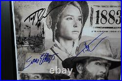 Signed Limited Poster Tv Series Yellowstone Spinoff 1883 + COA
