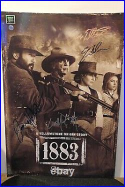 Signed Poster 1883 -13x19 Limited Poster -A Yellowstone Spin Off + COA