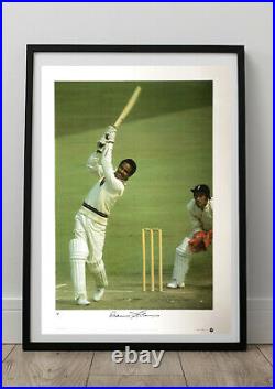Sir Garfield Gary Sobers West Indies Hand Signed Limited Edition Photo COA