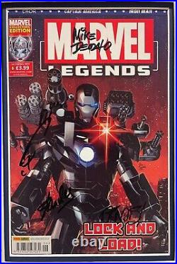 Stan Lee, Mike Deodato, 100% Guaranteed Hand Signed Marvel Comic 34 x 53cm & COA