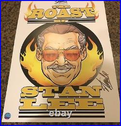 Stan Lee Roast Litho Signed by Stan Lee with COA Extremely Limited! SPIDER-MAN