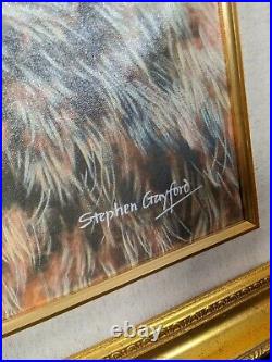 Stephen Gayford'King of Kings' Canvas Framed & Signed Print COA Limited To 50