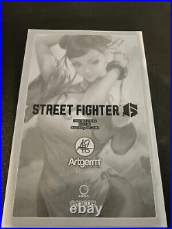 Street Fighter 6 #1 Artgerm Fan Expo Dallas Pureart Nm Signed Coa Limited 400