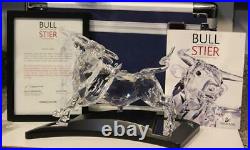 Stunning 2004 Swarovski Crystal 9.5 Bull 628 483 (Limited Ed) 5865/10000 with COA