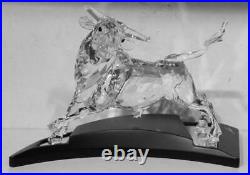 Stunning 2004 Swarovski Crystal 9.5 Bull 628 483 (Limited Ed) 5865/10000 with COA