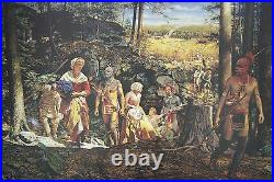 TAKING OF MARY JEMISON by ROBERT GRIFFING Limited Edn. Print 235/1250 Signed COA