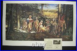 TAKING OF MARY JEMISON by ROBERT GRIFFING Limited Edn. Print 235/1250 Signed COA