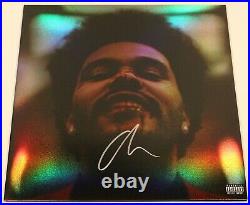 THE WEEKND SIGNED'AFTER HOURS' LIMITED HOLOGRAPHIC RECORD ALBUM VINYL LP withCOA