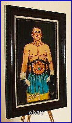 TODD WHITE (b. 1969) Limited Edition Print of Boxer Triple G'The Fighter' + COA