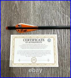 The Walking Dead Daryl Dixon Orange Arrow SIGNED BY NORMAN REEDUS -COA & PICTURE