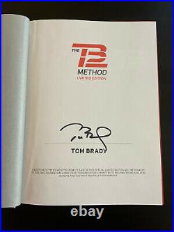 Tom Brady Limited Edition TB12 Method Signed Book & Beckett COA SHIPS TODAY