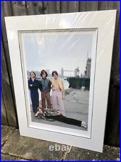 Tom Murray,'dockside Then Ii', Limited Edition Beatles Print 73/195, Signed Coa