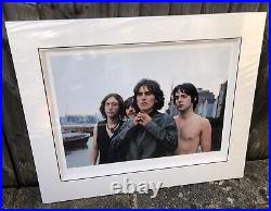 Tom Murray'scene From The Thames Ii' Limited Edition Beatles Print Signed & Coa