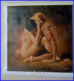 Tomasz Rut In Arte Nude Painting Limited Edition Giclee On Canvas Signed/# Coa