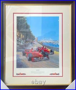 Tony Smith Artist Ferrari Formula 1 Hand Signed Limited Edition Print & COA