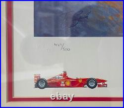 Tony Smith Artist Ferrari Formula 1 Hand Signed Limited Edition Print & COA