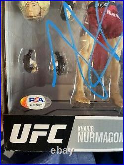 UFC Ultimate Series Limited Edition Signed KHABIB NURMAGOMEDOV Figure PSA COA