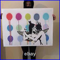 US Artist Lab Rat. Quality print limited 25 signed COA. Urban graffiti DREAMER