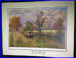 VERY RARE Bill Makinson'CALM & SERENE' Limited Edition Signed Print + COA