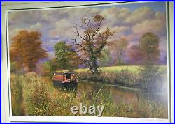 VERY RARE Bill Makinson'CALM & SERENE' Limited Edition Signed Print + COA