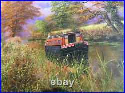 VERY RARE Bill Makinson'CALM & SERENE' Limited Edition Signed Print + COA