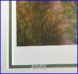 VERY RARE Bill Makinson'CALM & SERENE' Limited Edition Signed Print + COA