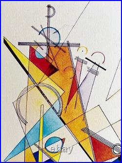 Wassily Kandinsky Lithograph 1954 COA Original Limited Numbered Signed