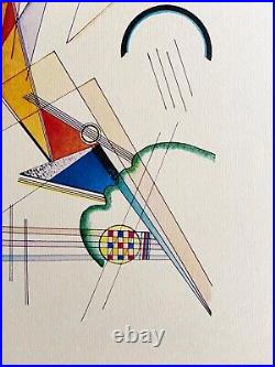 Wassily Kandinsky Lithograph 1954 COA Original Limited Numbered Signed