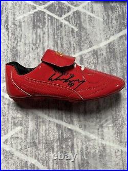 Wayne Rooney Limited Edition Signed Manchester United Football Boot With COA