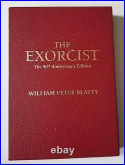 William Peter Blatty SIGNED Exorcist 40th Anniv Ltd Ed Hardcover Book JSA COA